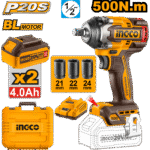 CIWLI2050 (Lithium-Ion impact wrench Set 20V 500N.M - C5)