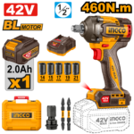CIWLI42461 (Cordless impact wrench 42V 460Nm + Battery - C5)
