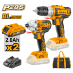 CKLI2006 (Cordless Combo Kit Drill & Impact Driver - C4)