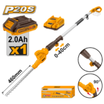 CPHT2016012 (Cordless pole hedge trimmer 20V + Battery - P1C2)