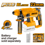 CRHLI2201 (Cordless Rotary Hammer 20V - 22mm - C4)