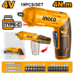 CSDLI0442 (Cordless screwdriver 4V 4Nm 19pcs set - P5C20)