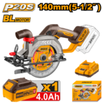 CSLI14021 (Cordless circular saw 20V 5.5" + Battery - P1C4)