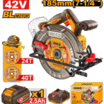 CSLI4218511 (Cordless circular saw 42V 7" + Battery - C4)