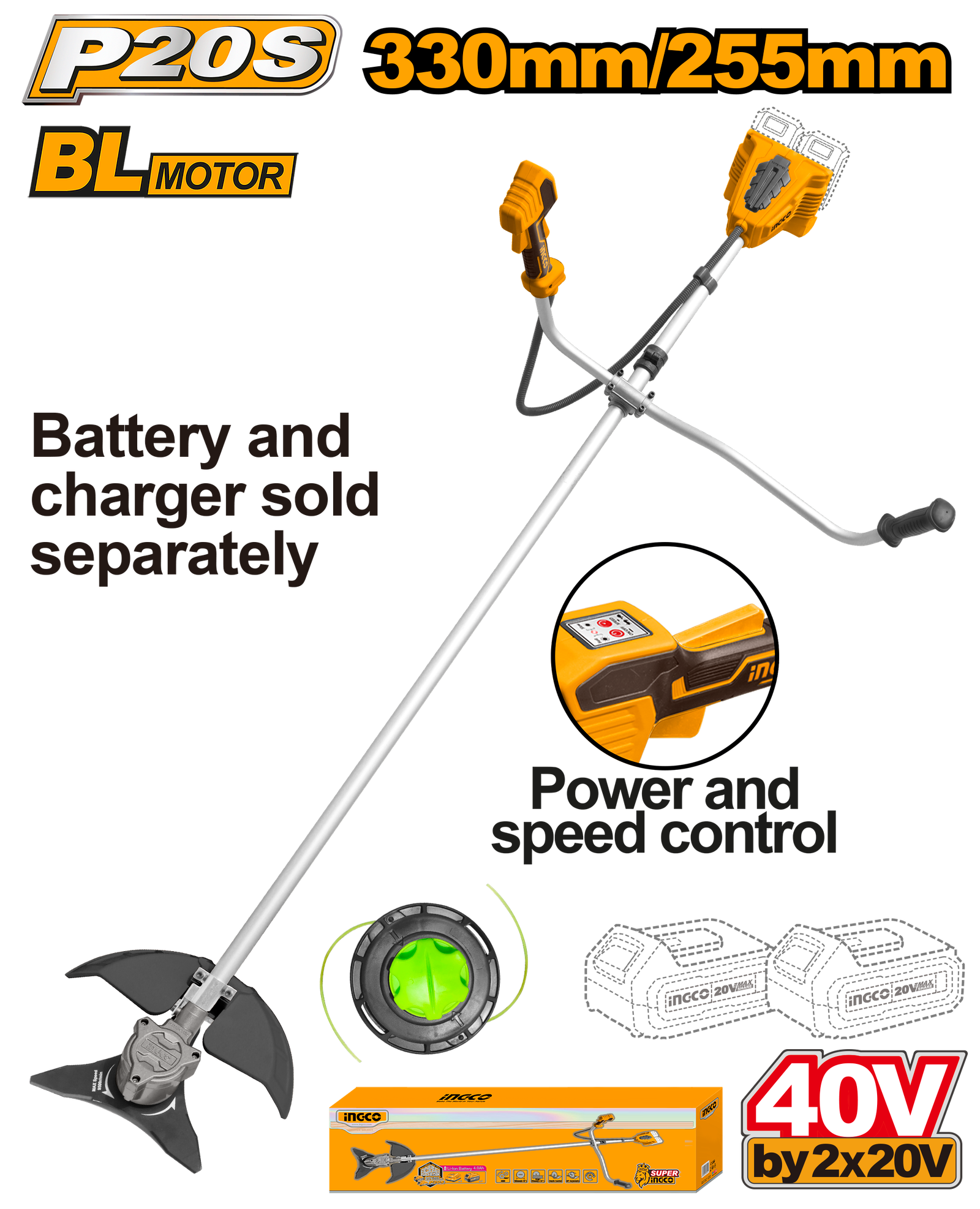 CSTLI20018-1.png CSTLI20018 (Cordless Bush Cutter 20v) - Image 1