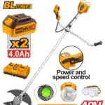 CSTLI202522 (Cordless string trimmer and brush cutter 40V + 2 Battery - PC1)