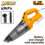 CVLI201261 (Cordless vacuum cleaner 20V 0.5L - P1C8)