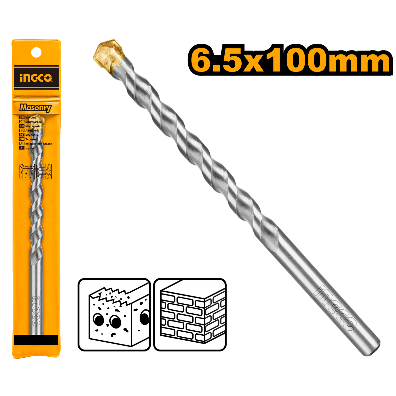 DBM111061.png DBM111061 (Masonry drill bit 6X100mm - C150) - Image 1