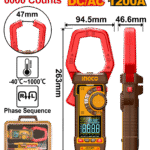 DCM610002 (DC/AC clamp meter 1000A 6000 Counts - P5C10)