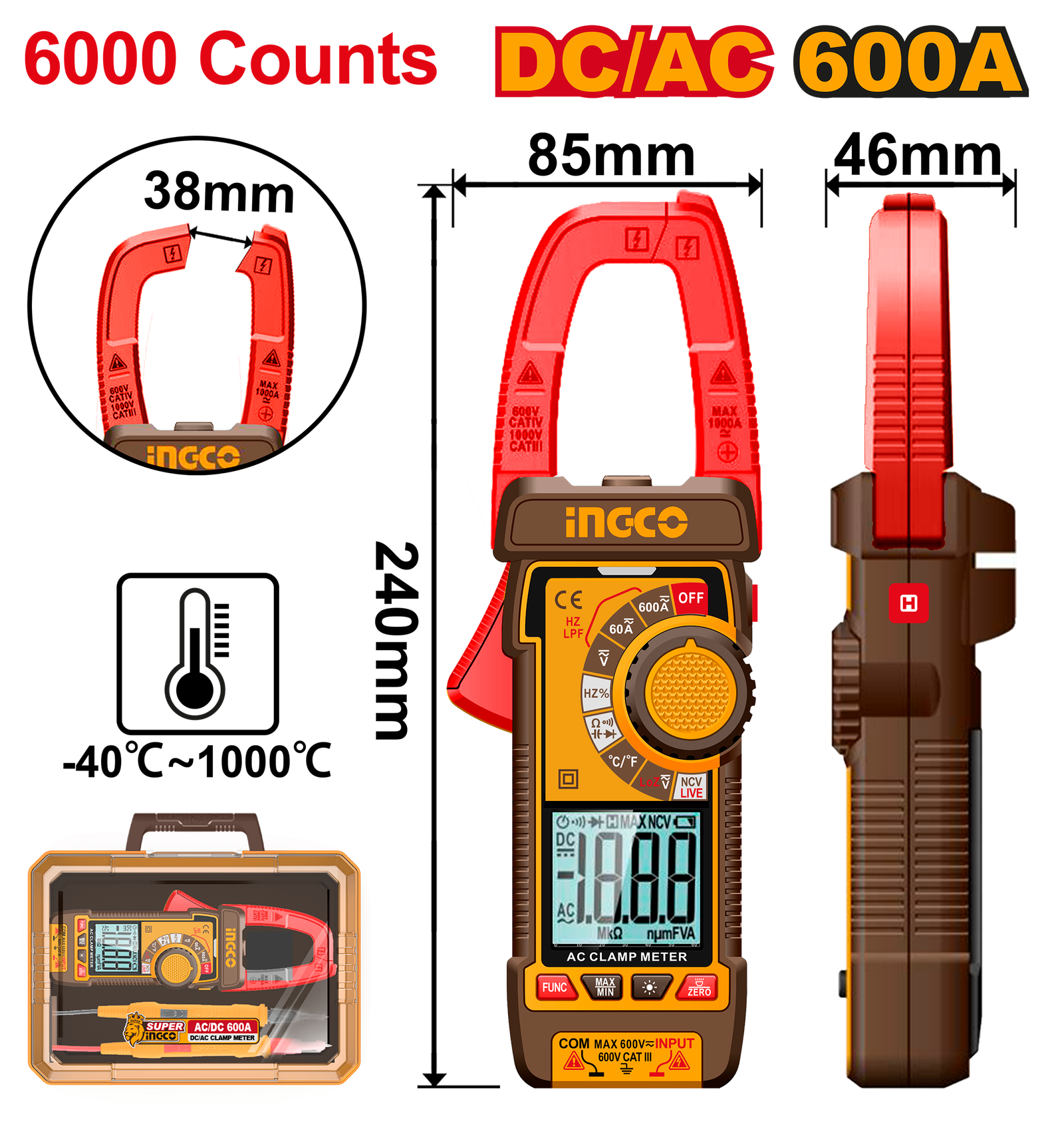 DCM66002.png DCM66002 (DC/AC clamp meter 600A 6000 Counts - P5C10) - Image 1