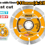 DMD011102 (Dry diamond disc 4 3/8"x10mm - P50C100)