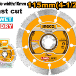 DMD011152 (Dry diamond disc 4.5" blade 10mm - P50C100)