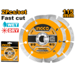 DMD0111523 (Dry Diamond Disc 4.5" 2pcs Set - P25)