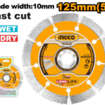 DMD011252 (Dry diamond disc 5" blade 10mm - P50C100)
