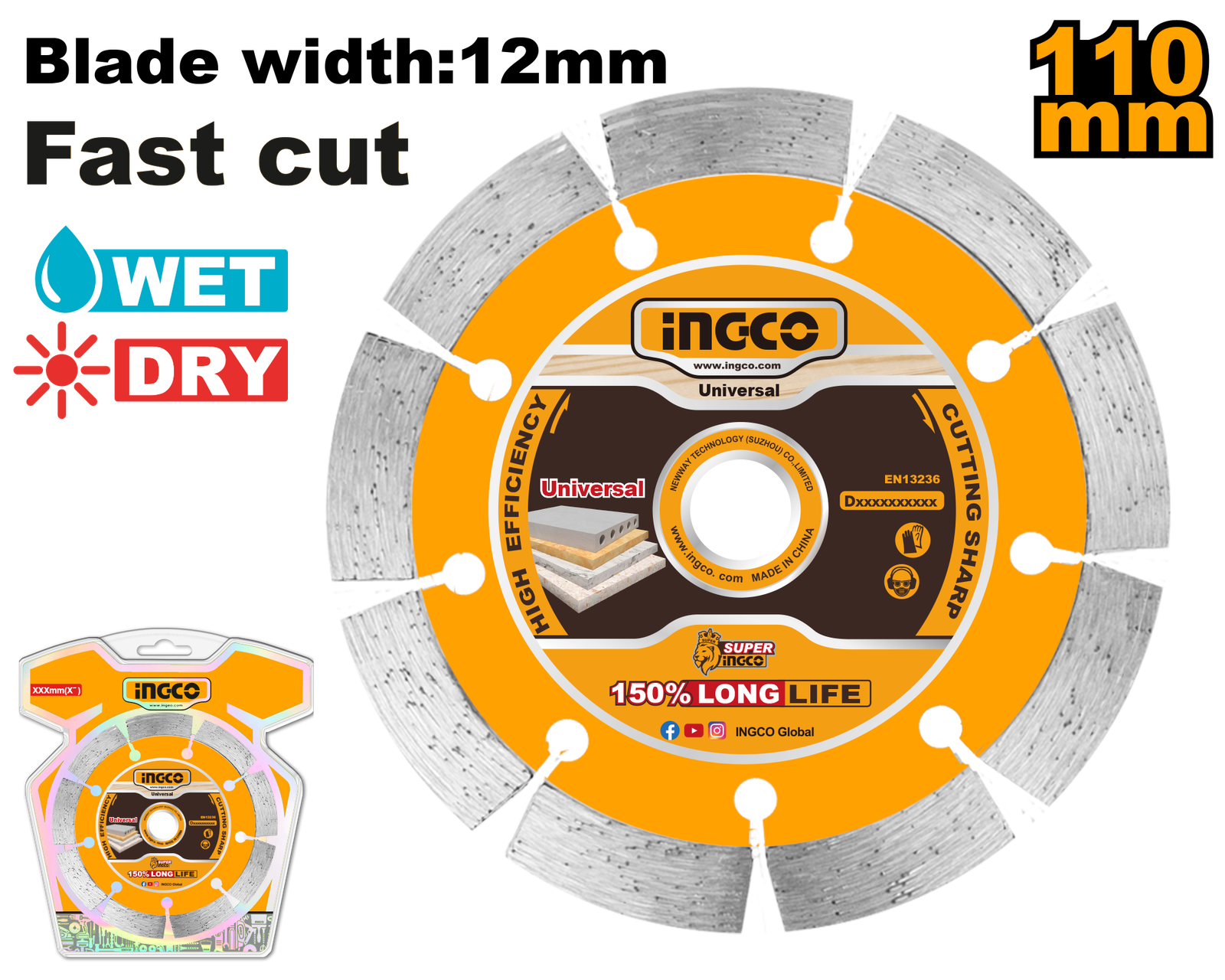 DMD011801.png DMD011801 (Dry Diamond Disk 7" - Ind - P10C40) - Image 1