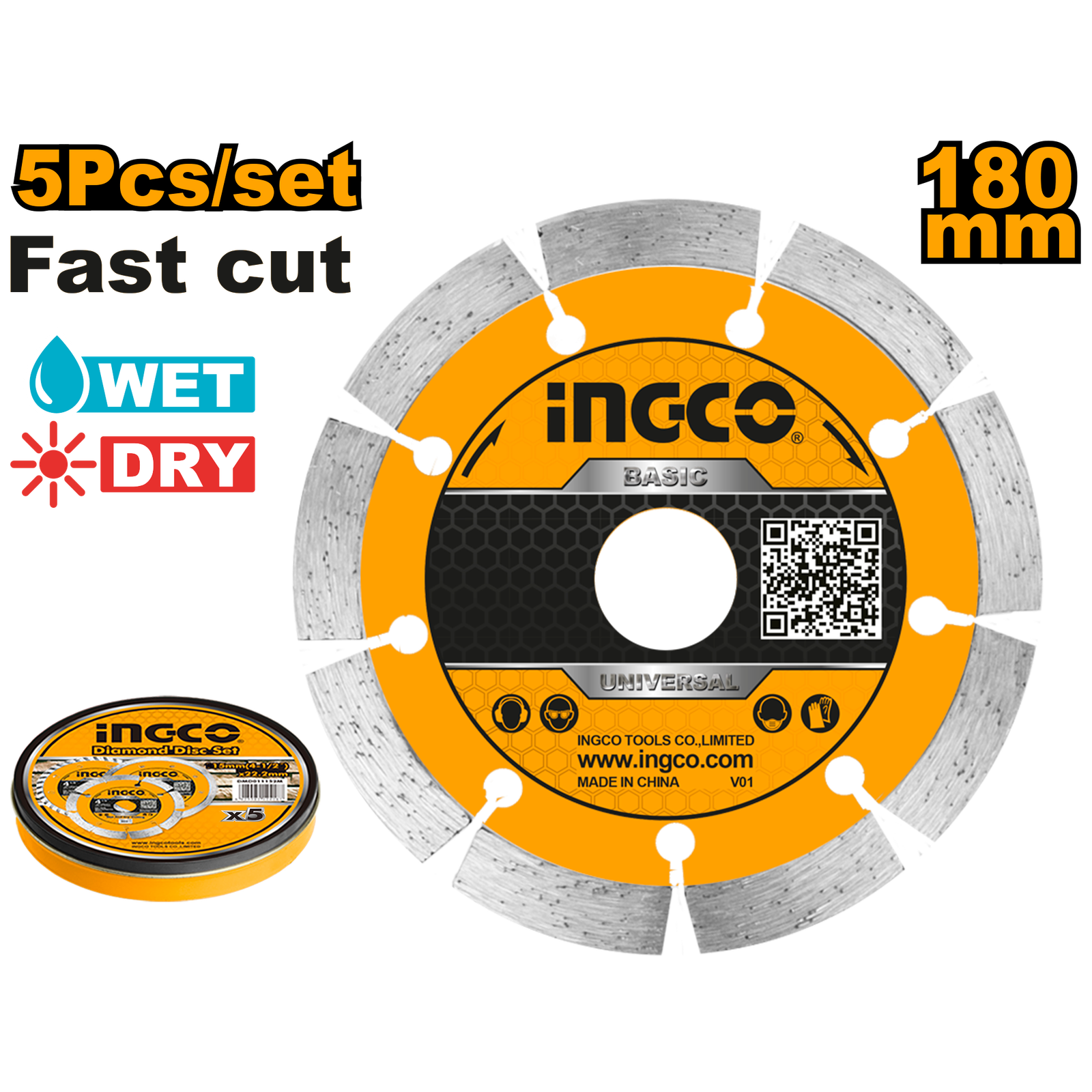 DMD011802M.png DMD011802M (Dry diamond disc 7"- P40) - Image 1
