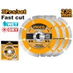 DMD0123023 (Dry Diamond Disc 9" 3pcs Set - P10)