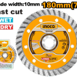 DMD031802 (Turbo diamond disc 7" 10mm - P20C40)