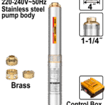 DWP37062 (4" Deep well pump 0.5HP + control box - C1)