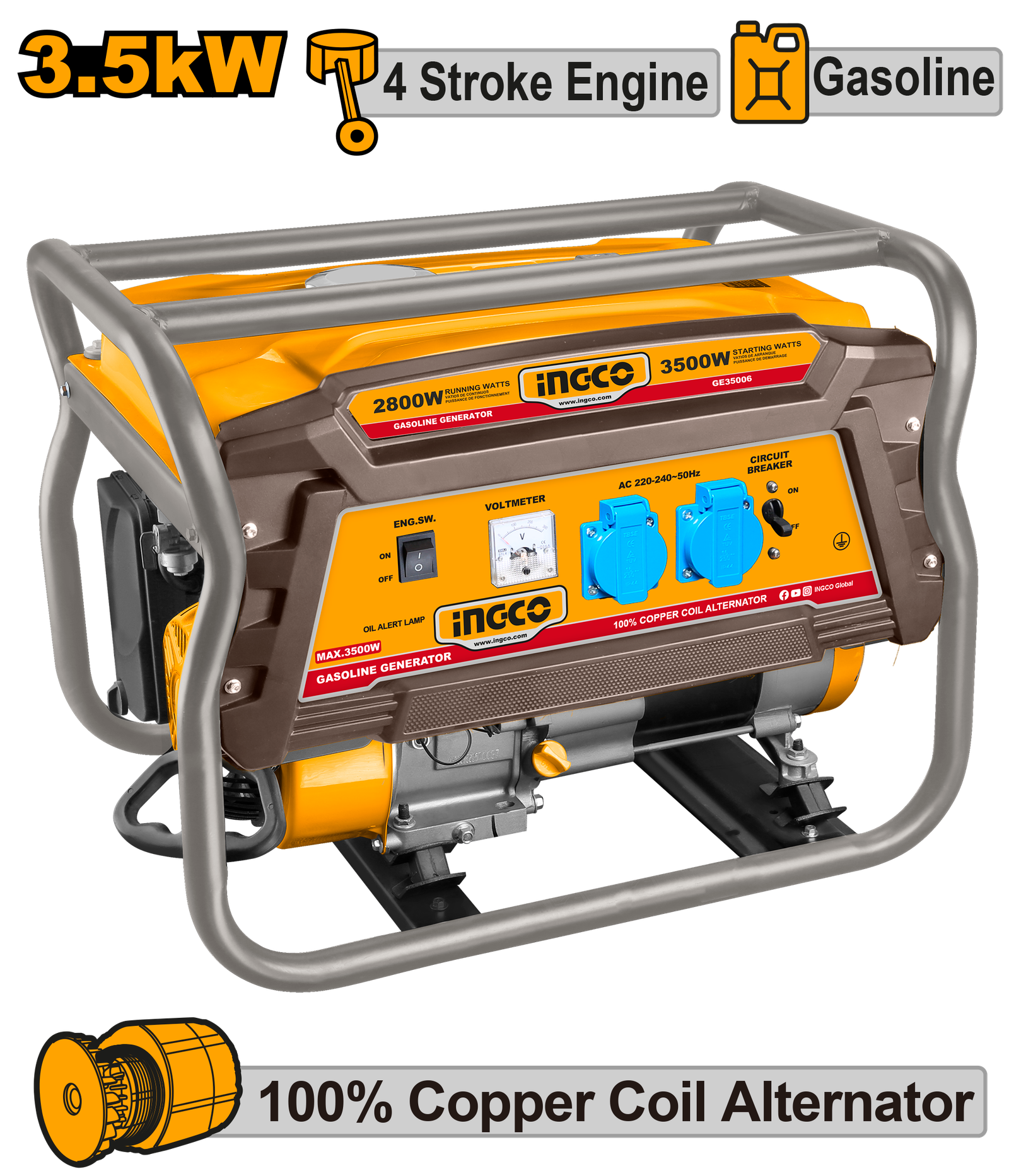 GE35006-1.png GE35006 (Gasoline Generator 3.5kw) - Image 1