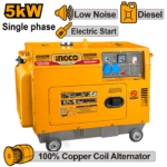 GSE50001 (Silent diesel generator 5kw - 6KVA)