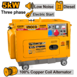GSE50003 (Silent diesel generator 3 phase - 5kw - 6kva)