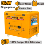 GSE80001 (Silent Diesel Generator 8kw - 10kva)