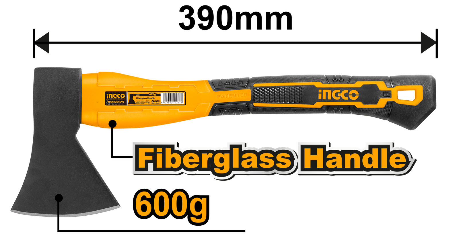 HAX0206008-1.png HAX0206008 (Axe 600g) - Image 1