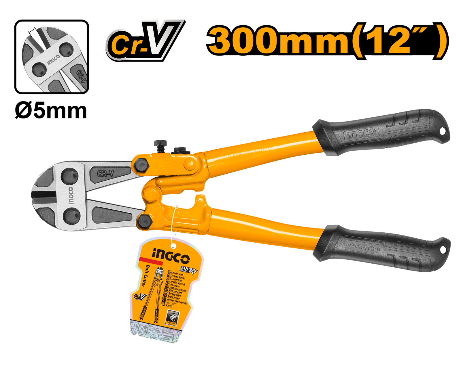 HBC1812-1.png Bolt cutter - HBC1812HBC1812 (Bolt Cutter 12") - Image 1