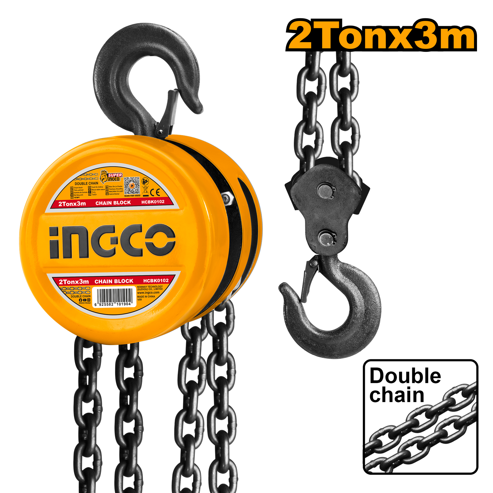 HCBK0102-1.png HCBK0102 (Chain block 2 Ton - P1C1) - Image 1