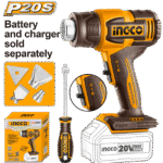HGLI2006 (Cordless heat gun 20V - C10)