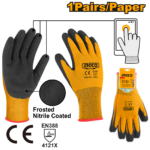 HGNF03 (Nitrile frosted coated gloves XL - P12C120)