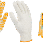 HGVK05 (Knitted & PVC dots gloves XL - P12C144)