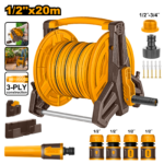 HHR20124 (Hose reel + accessories set 1/2"x20m - P1C1)