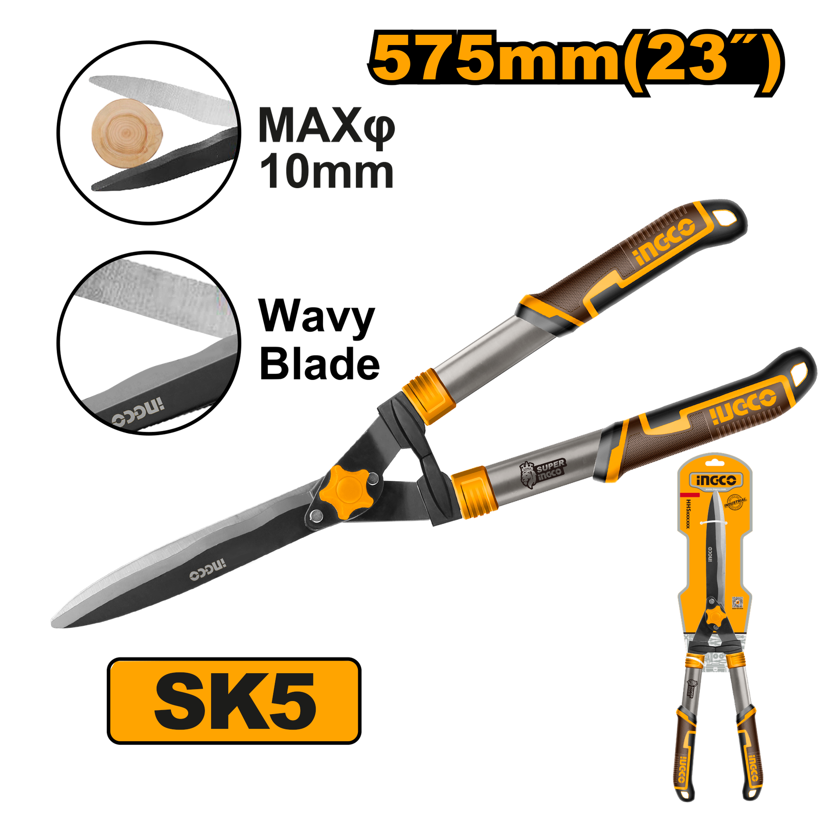 HHS6301.png HHS6301 (Hedge shear 557mm - P6) - Image 1