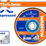 WAC1346 (Wadfow Metal grinding disc 4.5"X6.0mm - P25C100)