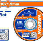 WAC1391 (Wadfow Abrasive metal cutting disc 9"x1.9mm - C50)