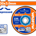 WAC1392 (Wadfow Abrasive metal cutting disc 9"x3mm - C25)