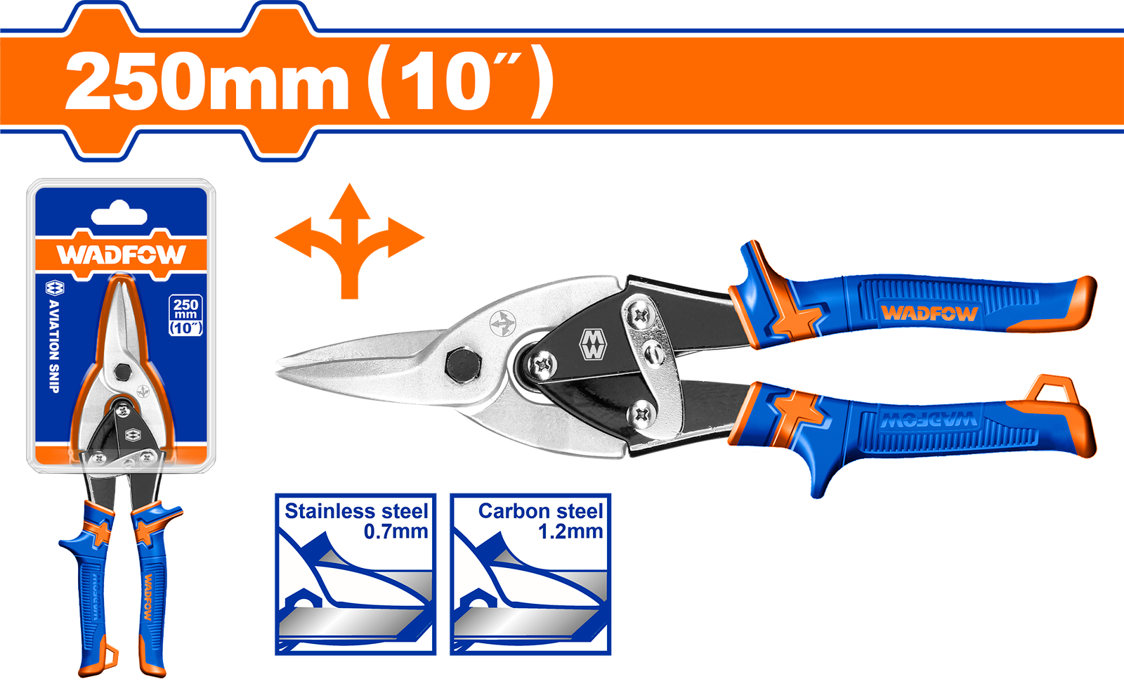 WAS2410.png WAS2410 (Wadfow Aviation snip 10" Straight - P5C40) - Image 1