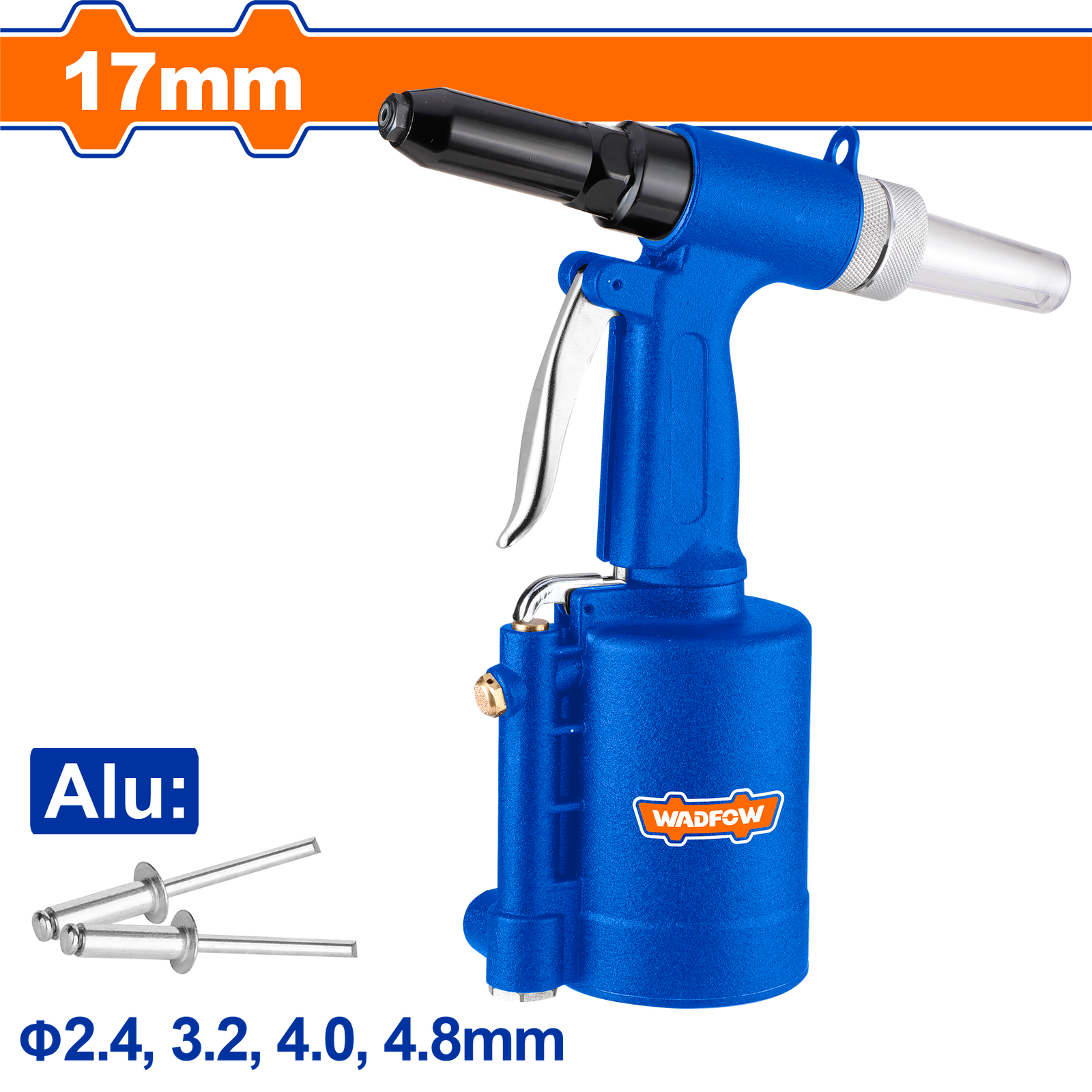 WAT6517.png WAT6517 (Wadfow Air riveter 2.4-4.8mm - P1C12) - Image 1