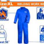 WAU0102.XL (Wadfow Flame-retardant coverall XL - P1C15)