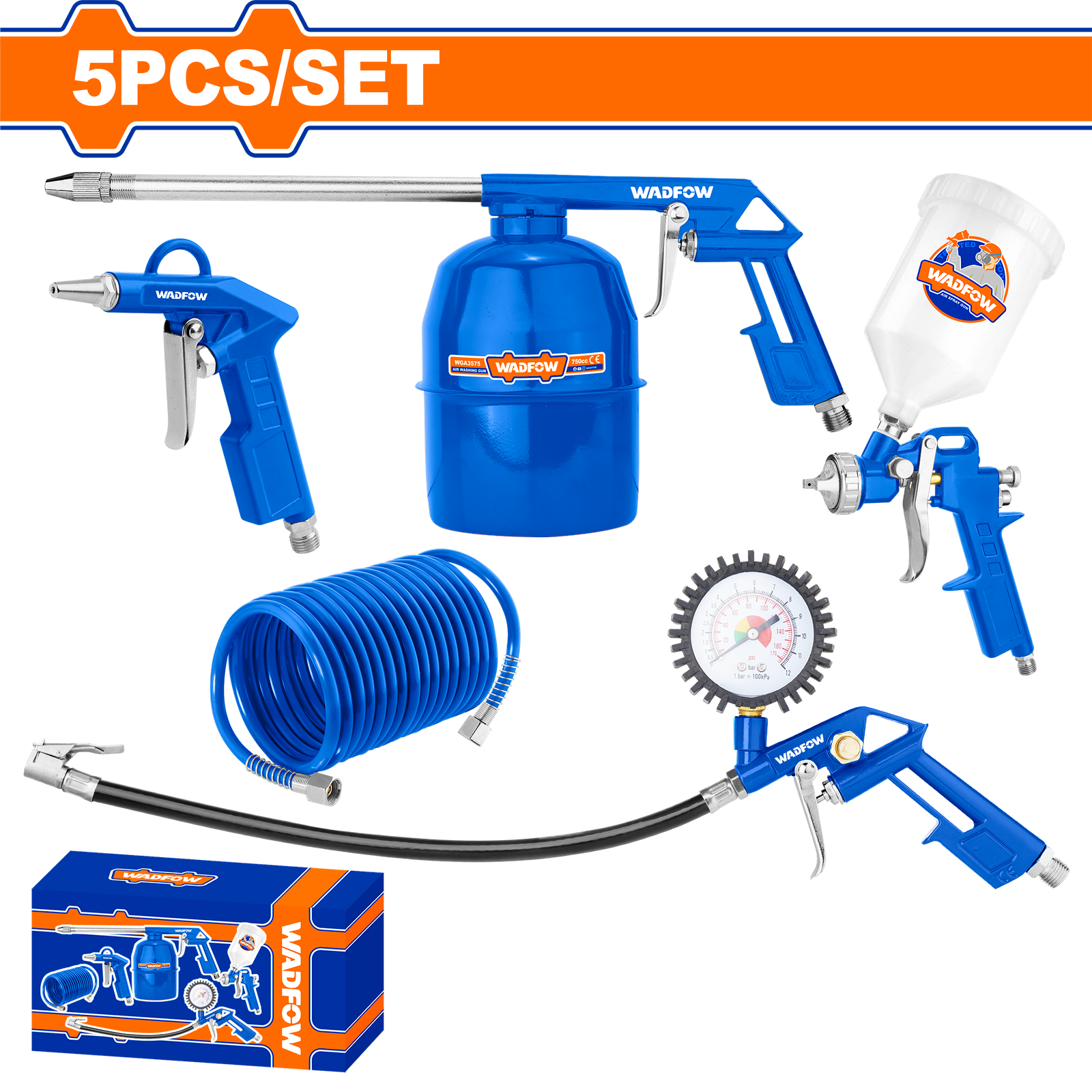 WAX1505.png WAX1505 (Wadfow 5 Pcs air tools set - P1C10) - Image 1