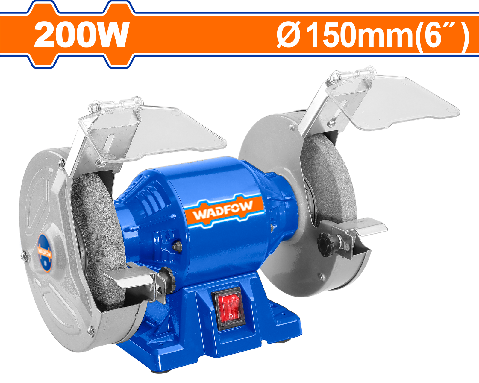 WBG1A1501-1.png WBG1A1501 (Wadfow Bench grinder 200W 6" - P1C1) - Image 1