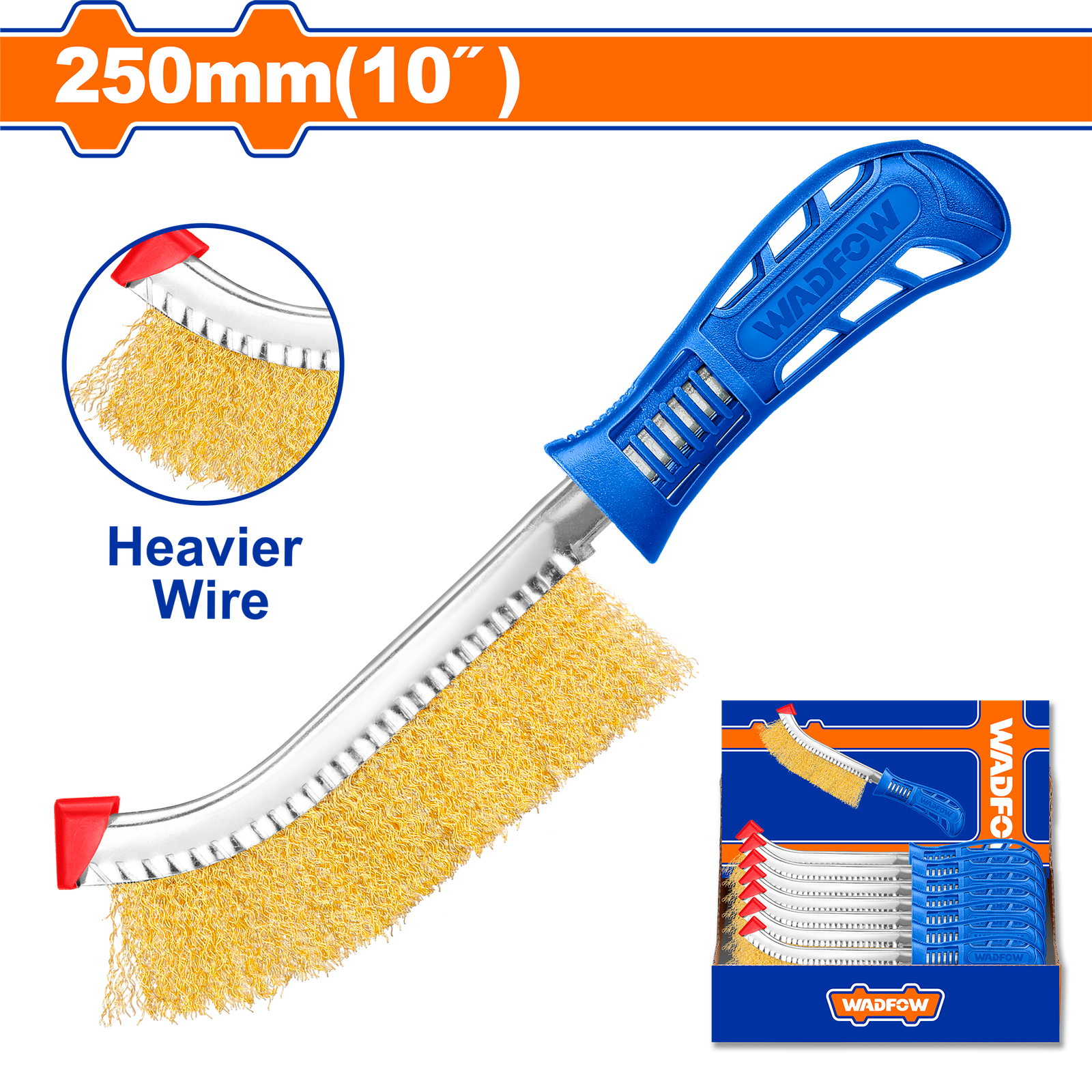 WBH1101.png WBH1101 (Wadfow Wire brush 10" - P48C96) - Image 1