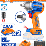 WCD1B33 (Wadfow Cordless impact wrench 330Nm + 2 Batteries 20V - C5)