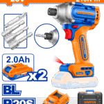 WCD2B21 (Wadfow Cordless impact driver 20V 210Nm + 2 Battery - P1C5)