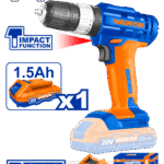 WCDP521 (Wadfow Lithium-Ion impact drill 20V + battery + charger - C5)