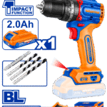WCDP5282 (Wadfow Compact Brushless Cordless Impact Drill 52Nm + 1 Batteries 20V - C5)