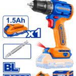 WCDP5521 (Wadfow Brushless cordless drill 20V + Battery - P1C5)