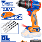 WCDP7281 (Wadfow Compact Brushless Cordless Impact Drill 72nm + 2 batteries - P1C5)